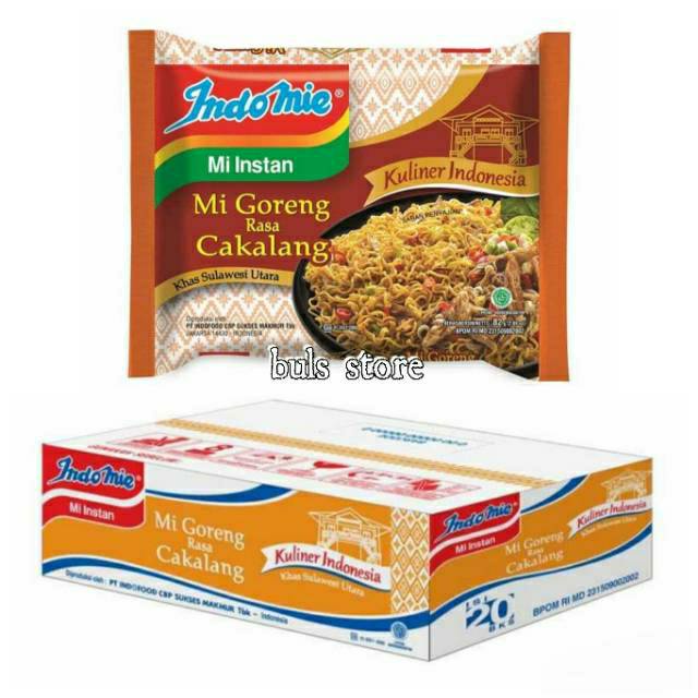 

Spesial Promo - Indomie Goreng Cakalang Kuah Cakalang Mie Instan 20 Pcs X 75 G