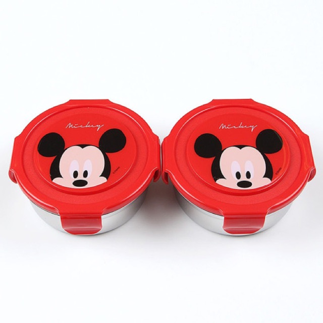 Tempat bekal mickey Stainless