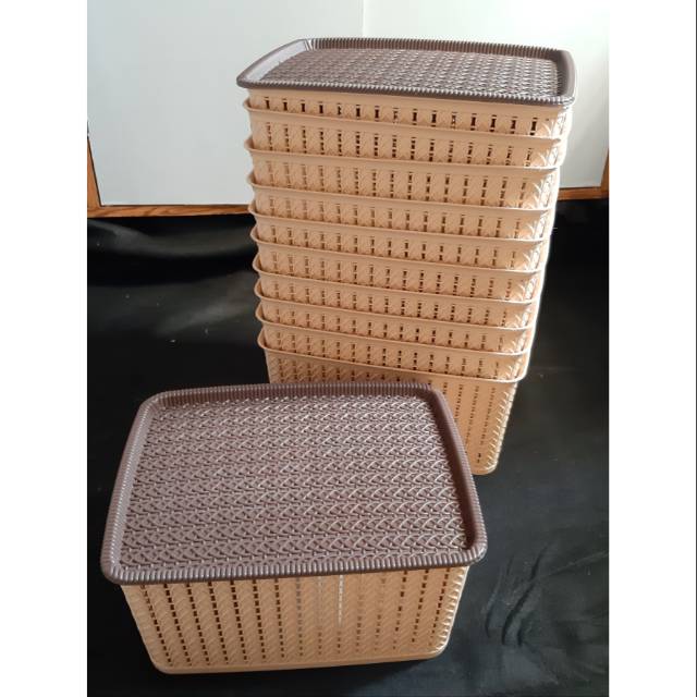 Keranjang Plastik Tutup Capucino