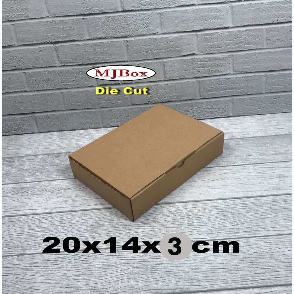 

kardus karton box uk 20x14x3 cm....Model Pizza, Baru Polos