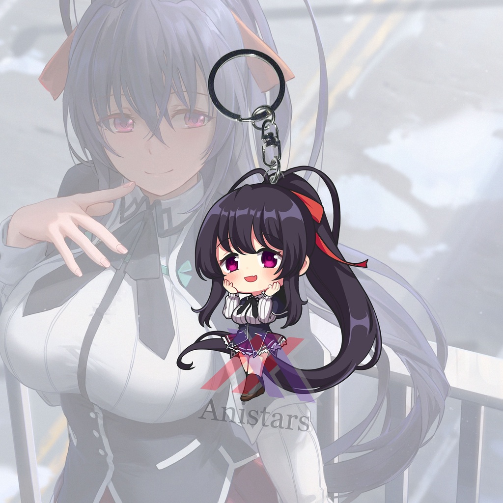Gantungan Kunci Highschool DxD Akeno Himejima - Key Chain - Souvenir - Anime - Ganci - Ganci Anime