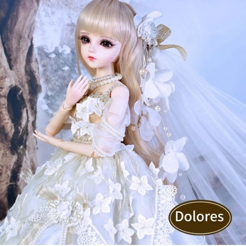 Doris doll 1/3 60cm bjd ball jointed doll boneka cantik
