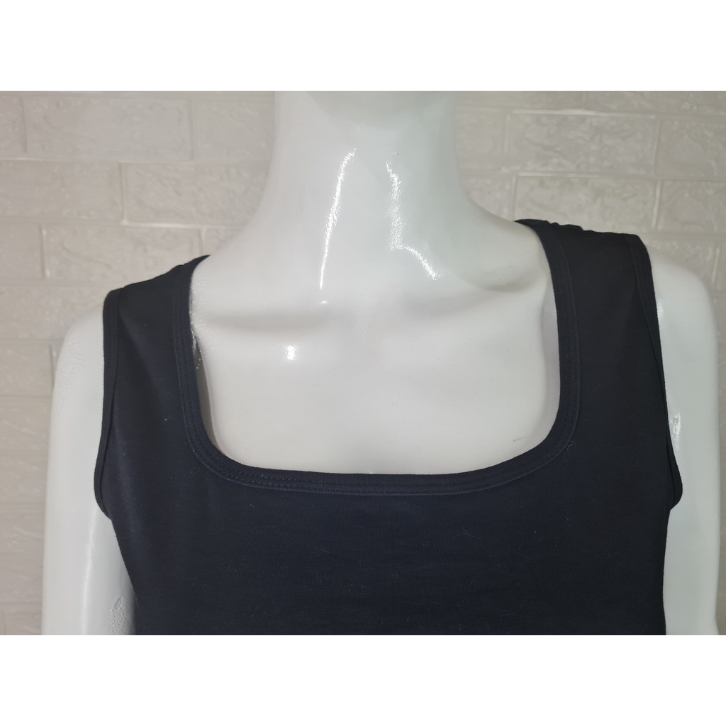 Singlet wanita - Tank Top Wanita Casual Hitam