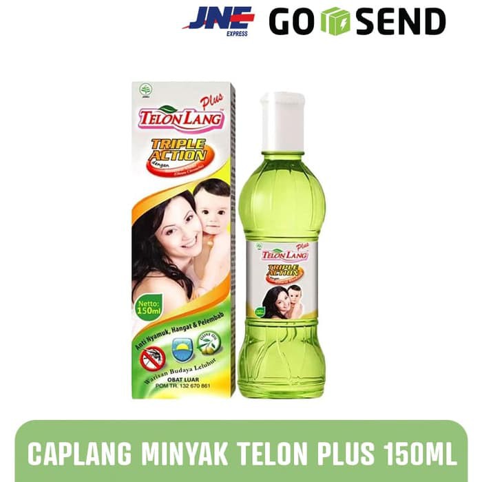 Caplang Minyak Telon Plus 150Ml Minyak Kayu Putih, Minyak Adas Manis, Zaitun, Chamomile