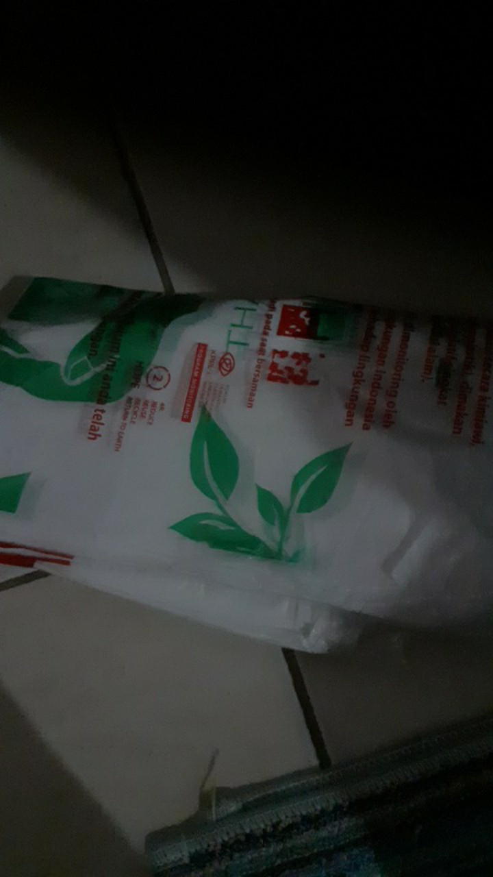 Kantong Plastik / Kresek Ramah Lingkungan Delman Uk 29 - Sni