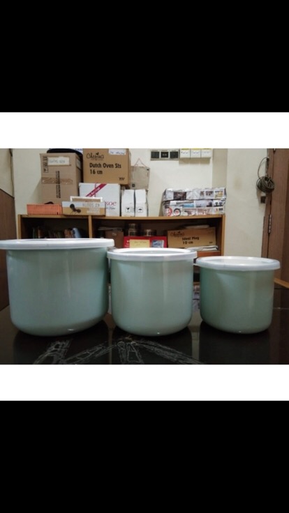 Chefina Canester (toples) Set 10 Cm / 14 Cm