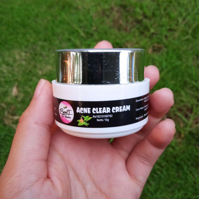ACNE CLEAR CREAM BYOUT BY NISA KRIM JERAWAT PARAH BRUNTUSAN ORIGINAL BYOUTY  SKINCARE BYOUT AMAN BPO