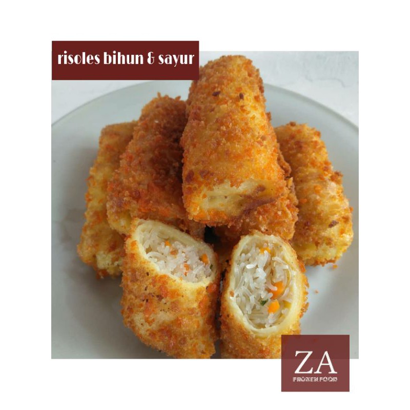 

risoles isi bihun sayuran (digoreng / frozen)