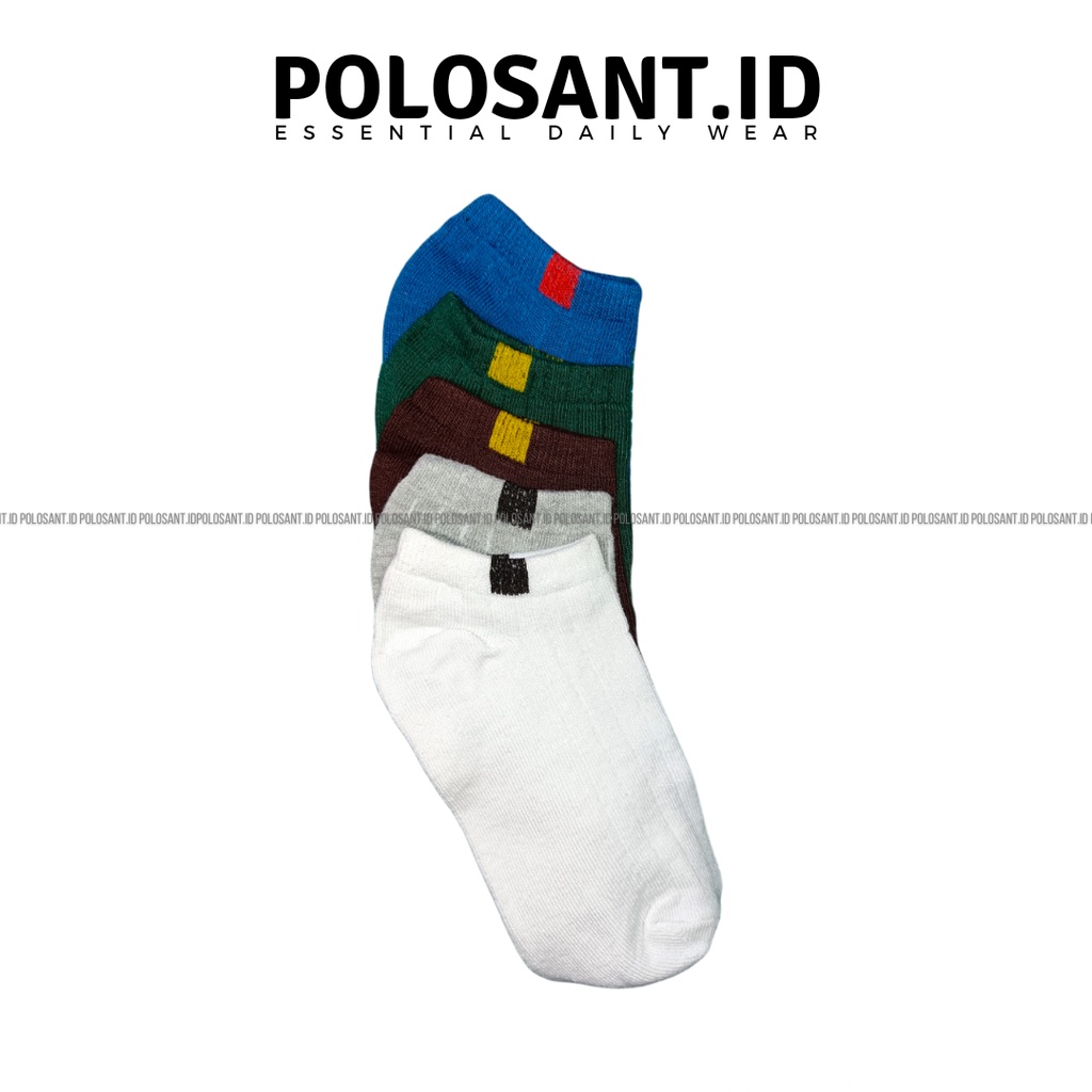 [PREMIUM] Kaos Kaki Pendek Kantor Semata Kaki Unisex Original POLOSANT.ID