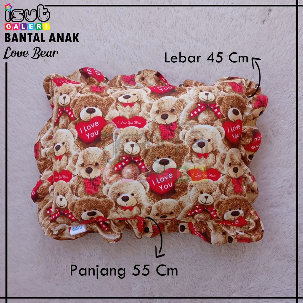 BANTAL ANAK KARAKTER UMUR 1-8 TH