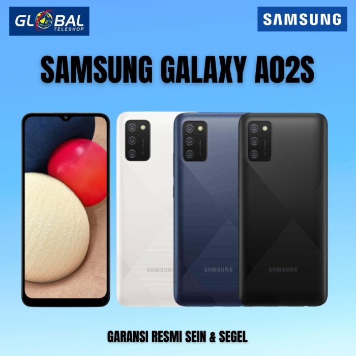 Samsung Galaxy A02S Smartphone (3/32GB) Garansi Resmi