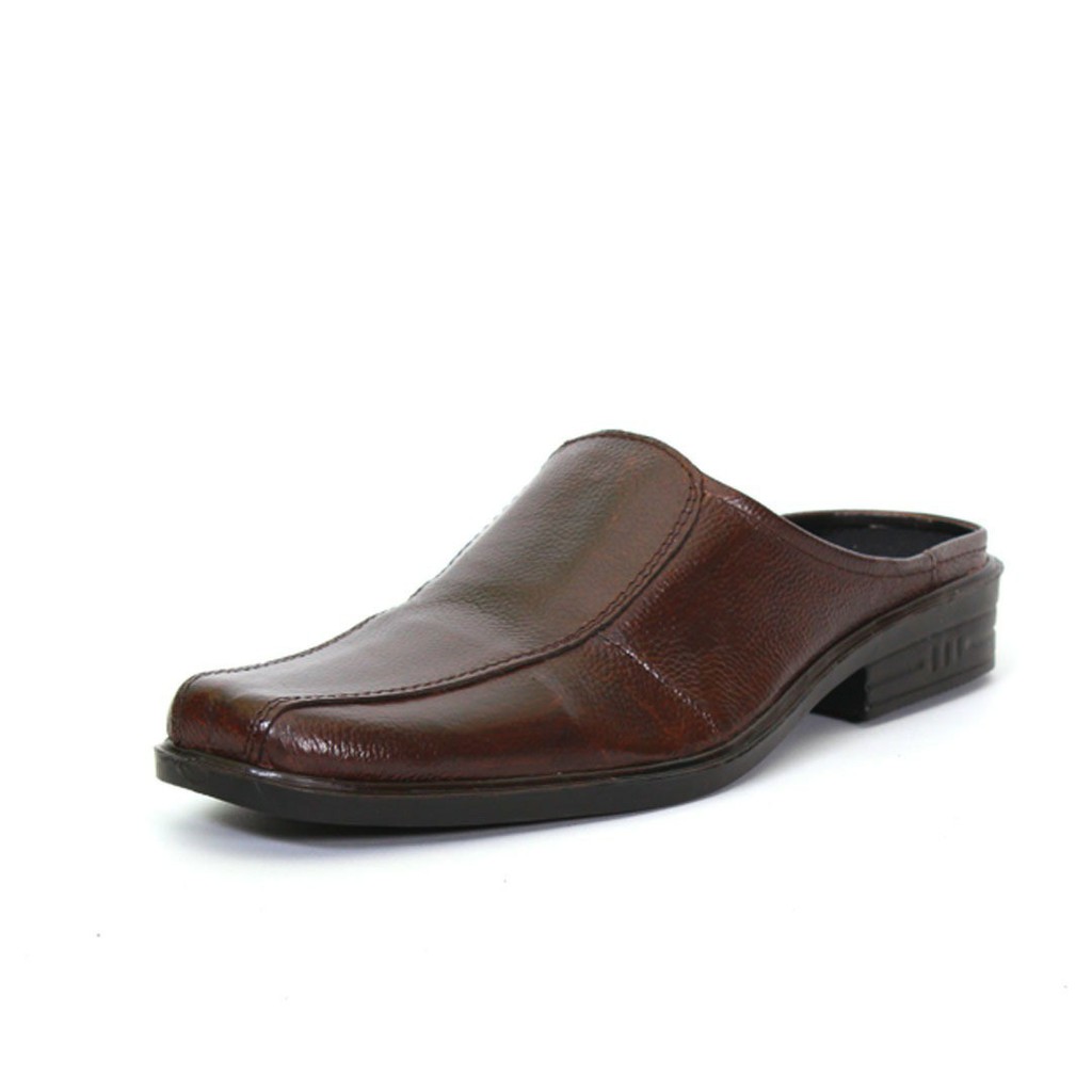 sandal bata jepit kulit asli pria casual santai sendal murah japit lebaran haji arrafa merek kickers