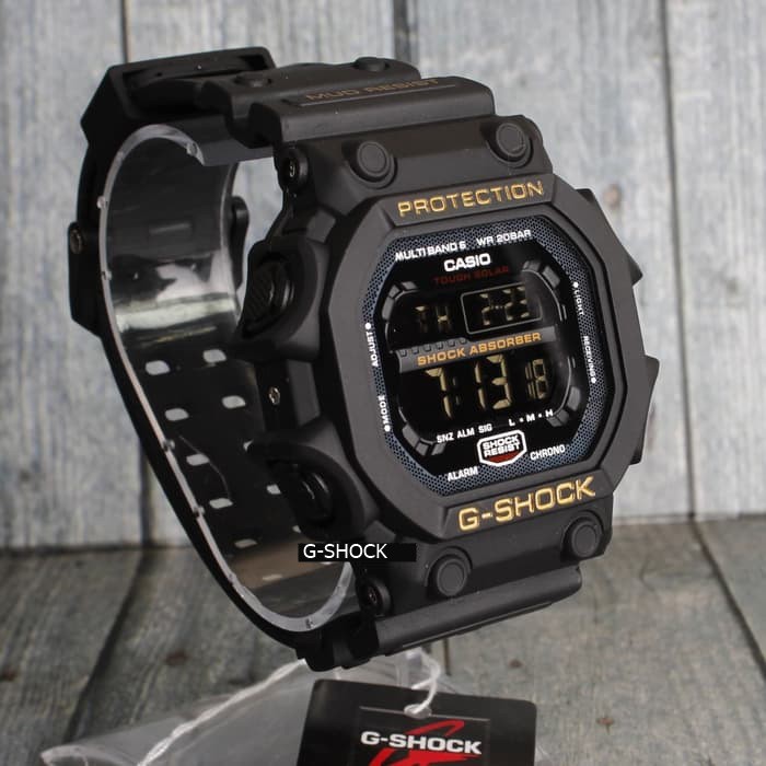 JAM TANGAN PRIA G-SHOCK CASIO GX-56 HITAM LIS GOLD