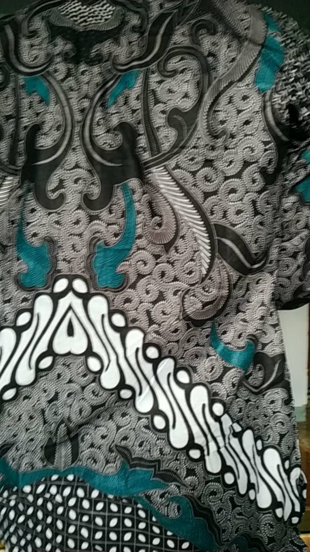 Batik Pria Size M L Xl Xxl  Bswart Batik Hrb026 Kenongo Hem Panjang Padi