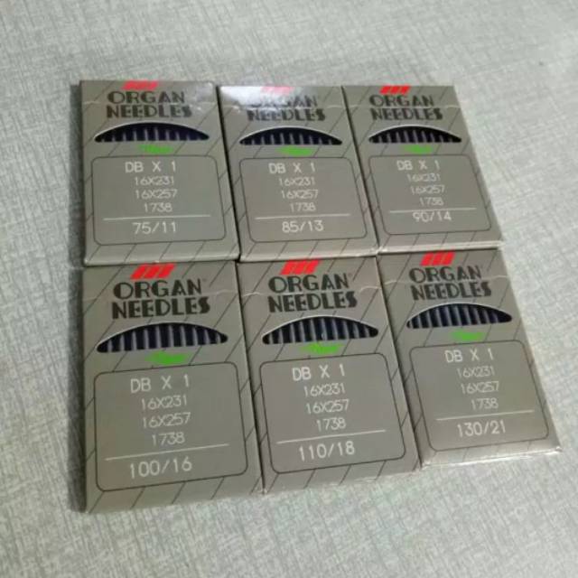 Jarum Organ / Organ Needles DBx1 Mesin Jahit Industri High Speed