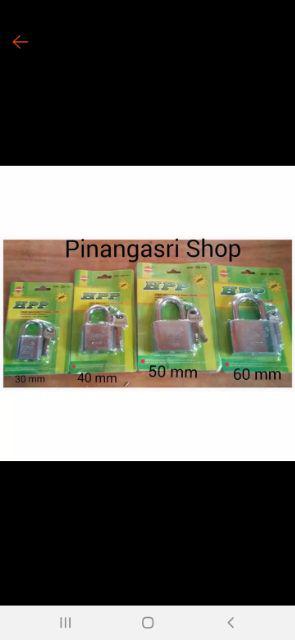 Gembok Putih 60 Mm Leher Pendek Hpp Murah