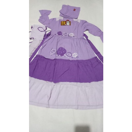 Sale Dannis 50% / Jubah dannis SIZE 6 / Gamis rayon / baju muslim anak perempuan / dannis diskon / b