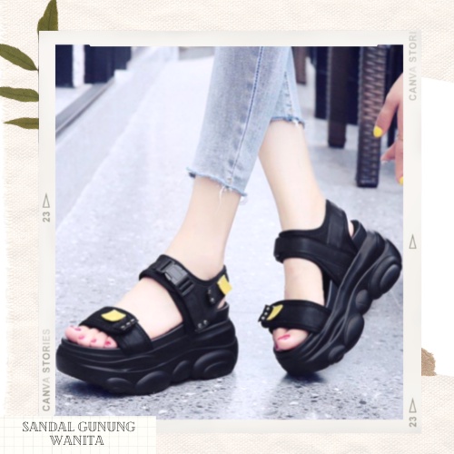 DAC - BIG SALe 4.4 Sandal Korea Gunung Fashion Wanita Terlarisss