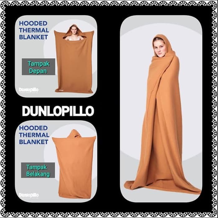 Dunlopillo Selimut Thermal Hooded