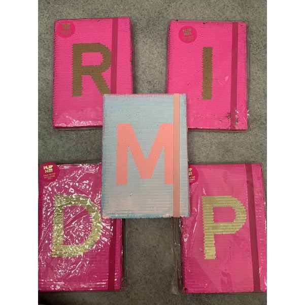 

smiggle sequin notebook