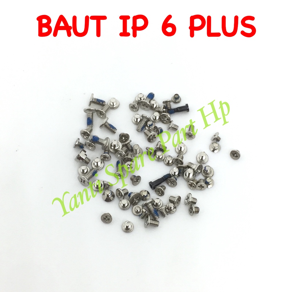 Baut Ip 6 Plus 1 Set Orginal Terlaris New