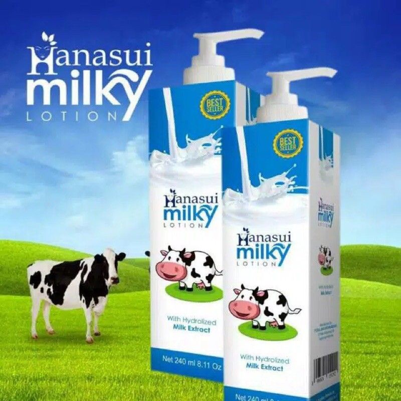 HANASUI MILK LOTION/ HANASUI BODY LOTION