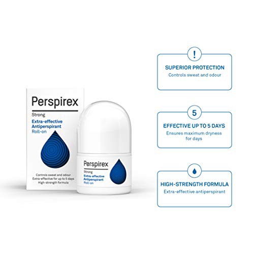 Perspirex AntiPerspirant Roll On 20ml Original BPOM Deodorant Pelembab Ketiak Anti Bau Keringat