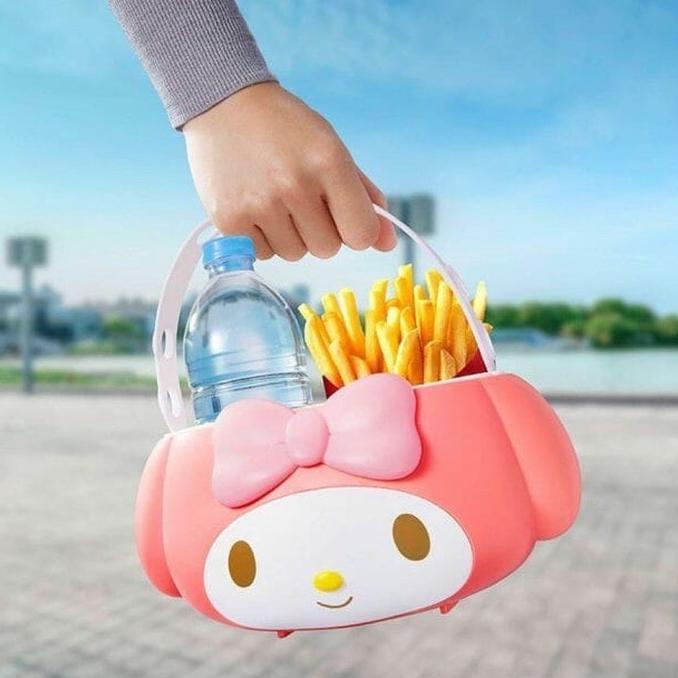 ((((()paling dicari] My Melody x McDonalds Mcd Carrier Tempat Makan Serbaguna Jinjing