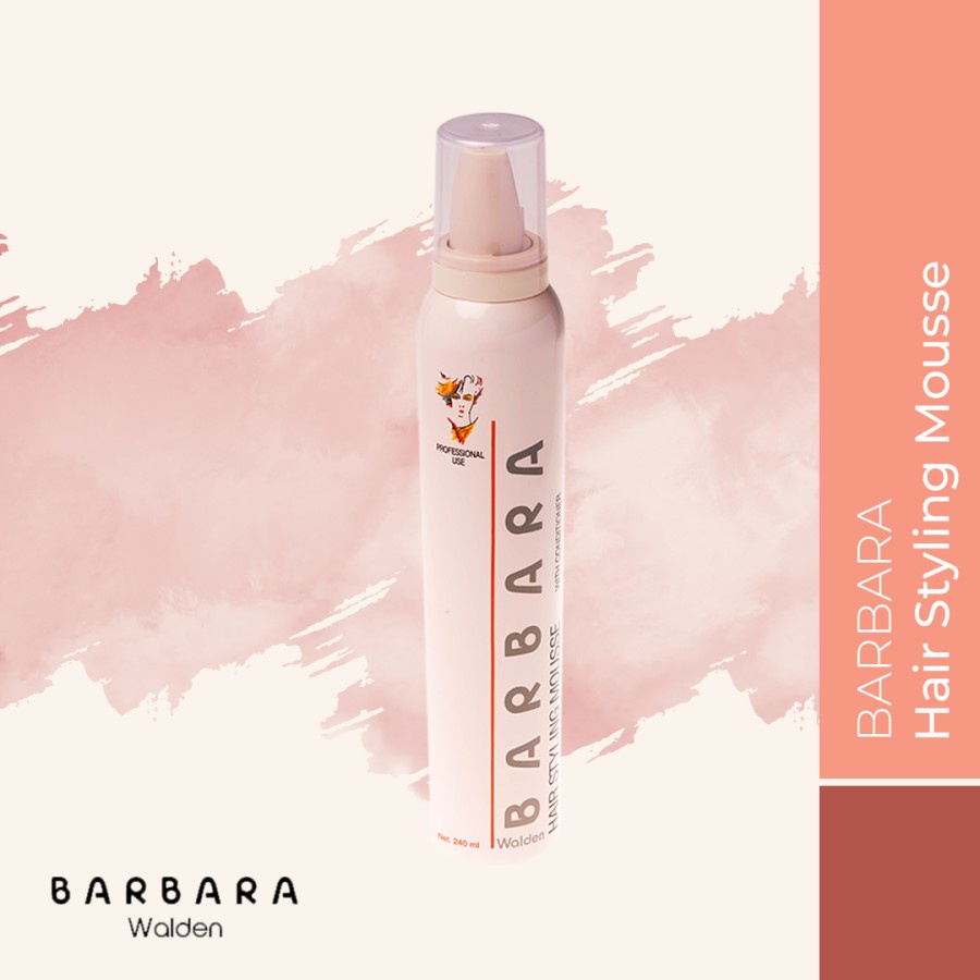 BARBARA HAIR STYLING MOUSSE WITH CONDITIONER 240 ML