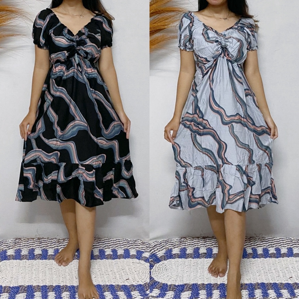 Kiandra - Dress Sabrina Serut Casandra