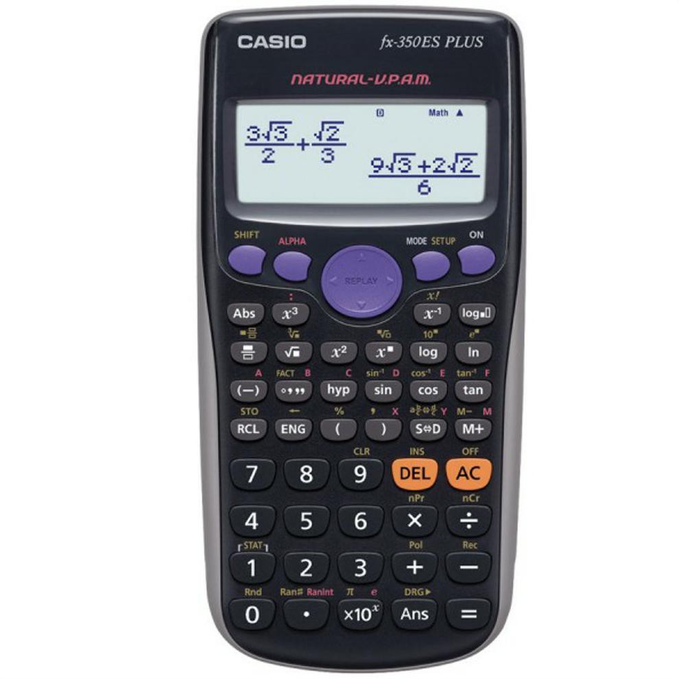 

Kalkulator Scientific CASIO FX 350 ES Plus Original . Kalkulator Casio Original . Kalkulator