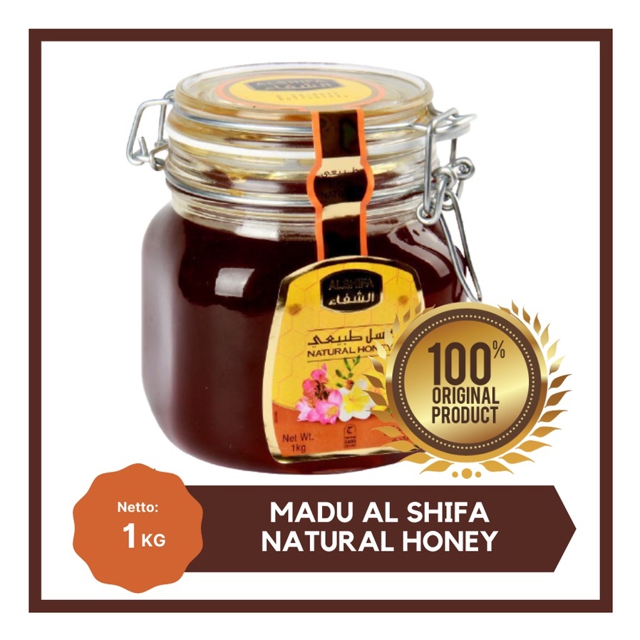 

MADU AL SHIFA NATURAL HONEY 1KG MADU ASLI IMPOR