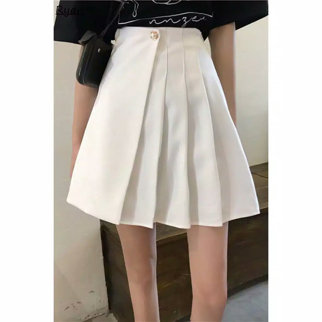 Rok korea mini skirt cute ulzzang kpop seifuku rok tennis skirt Dance cover