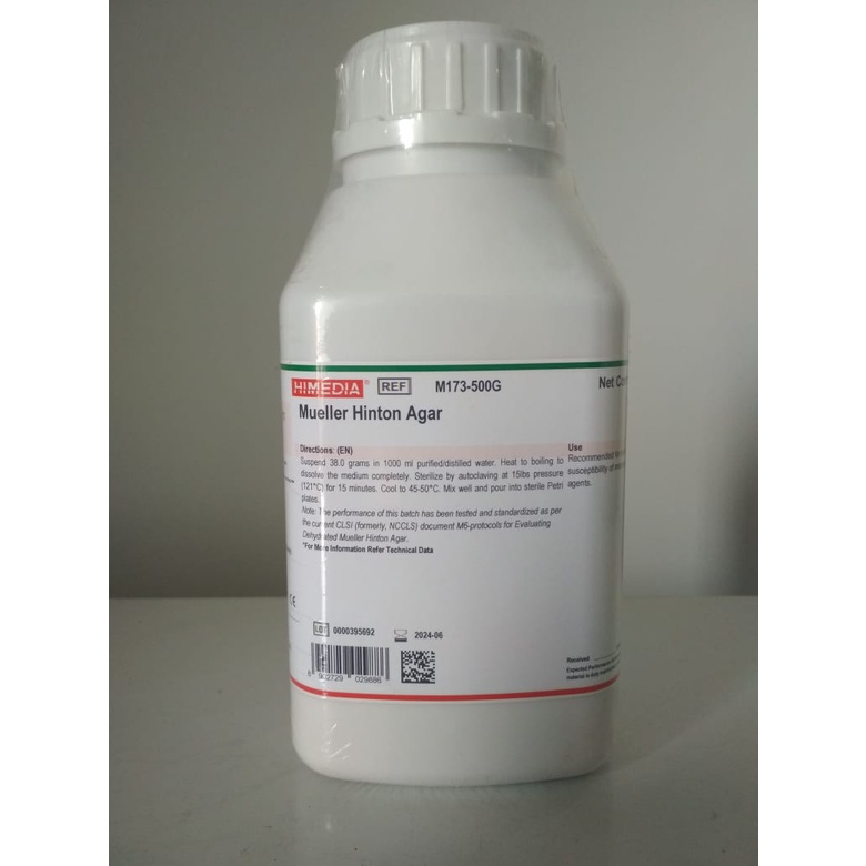Mueller Hinton Agar Powder 500g