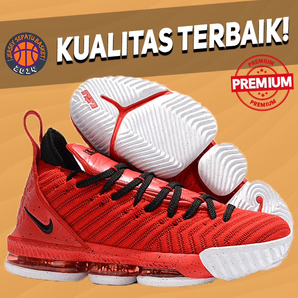 lebron 16 shoes red