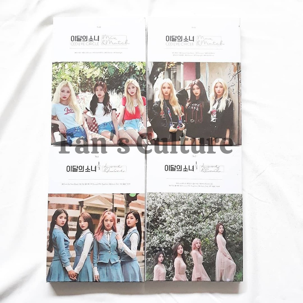 [READY STOCK] LOONA - MIX&MATCH/LOVE&EVIL/LOVE&LIVE Album Sealed