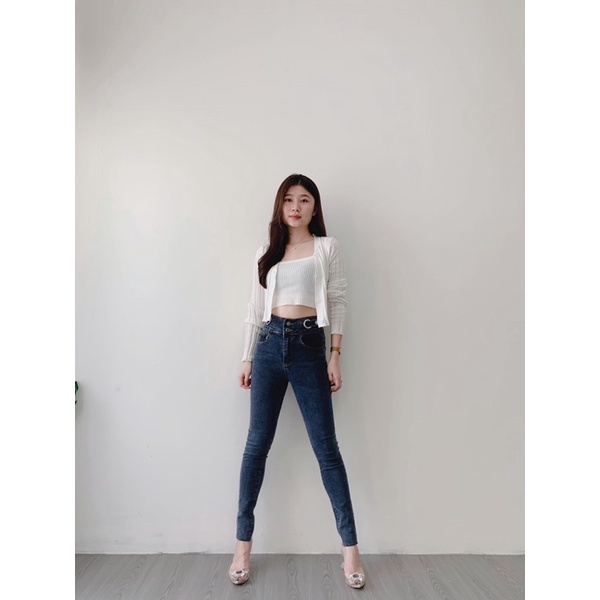 [LUXE.DLABEL]-C49 Skinny Jeans | Celana Panjang Jeans Wanita Skinny Jeans Import HighWaist Premium