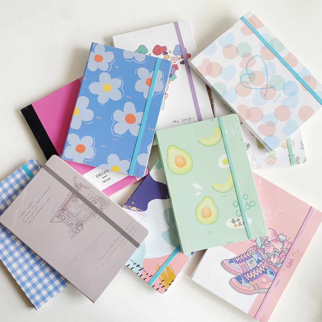 

SOS Buku Notes Tali A5 (25K) Fancy/ Buku Catatan / Note book/Notebook