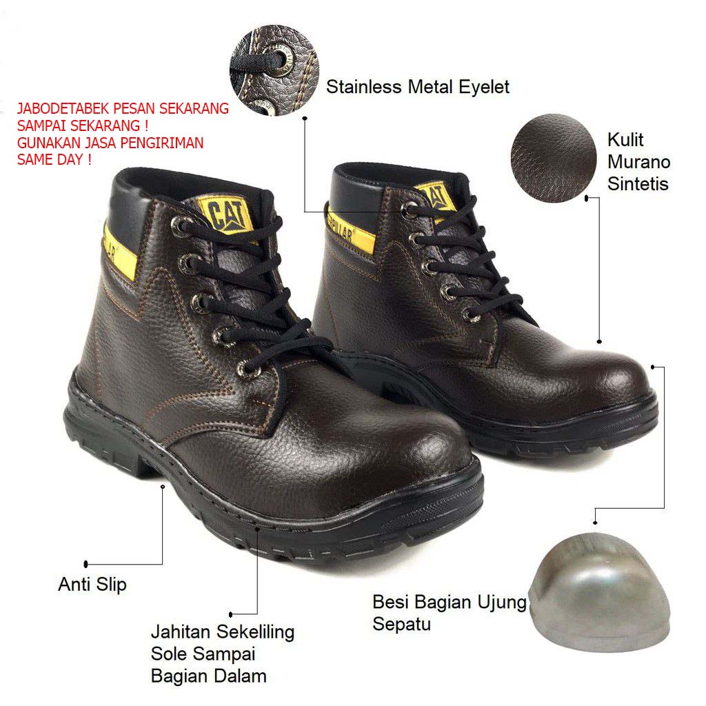 Sepatu Safety Shoes Sepatu Septi Pria ATH Sepatu Safety k2 Sepatu Safety Boots Safety Boot Terlaris