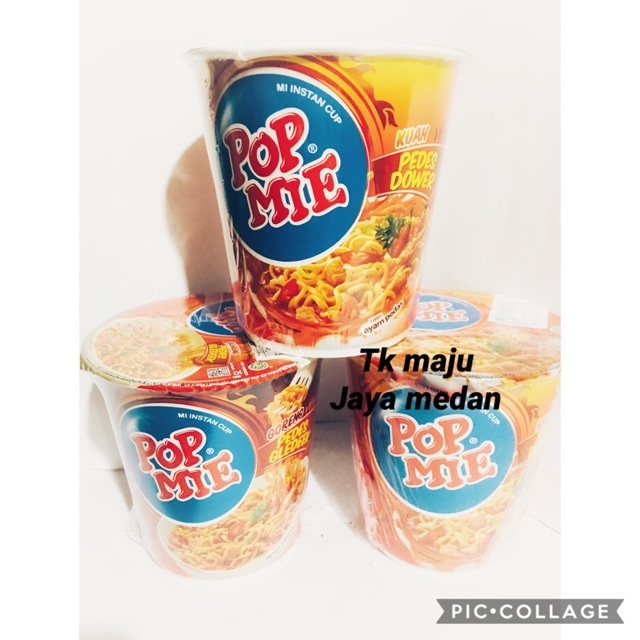 

Pop mie Pedas Dower Kuah / Gledek Goreng Popmie Medan