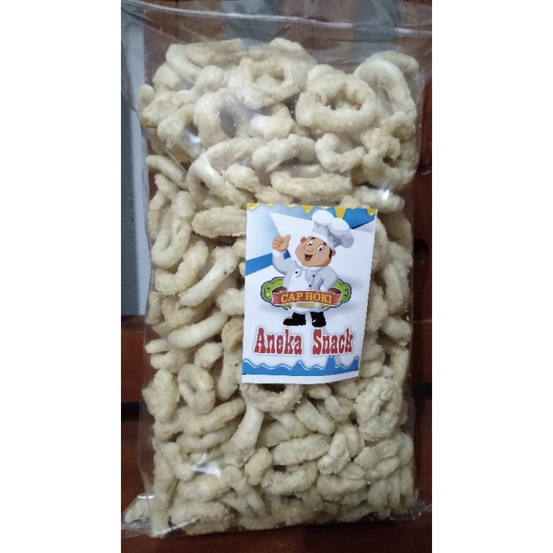 

Cemilan kelanting udang/Lanting Udang/Klanting udang 250 gram