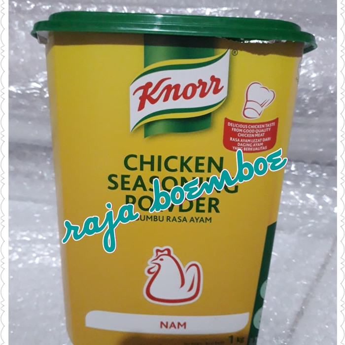 

SPESIAL - KNORR CHICKEN POWDER NO MSG 1KG/KALDU AYAM KNOOR
