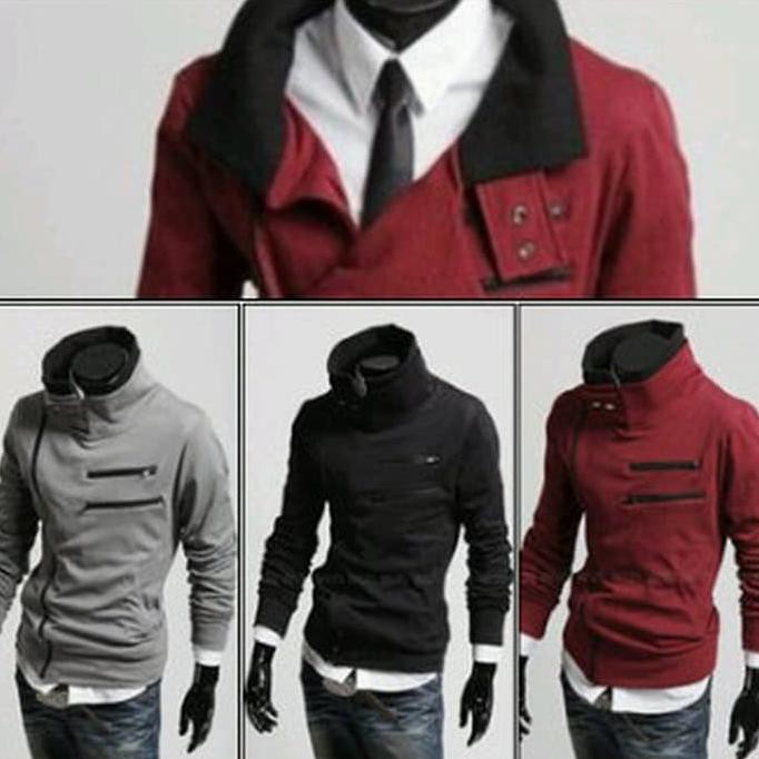 JAKET COWOK JAKET CARDY (S M L XL) - BAJU PRIA COWOK SWEATER KOREA STYLE KEREN