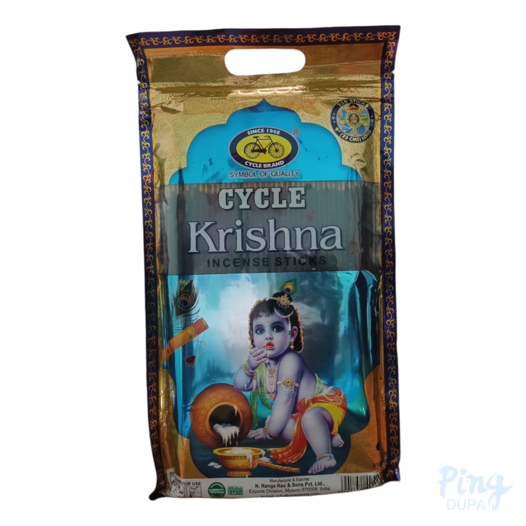 Dupa Hio India Cycle Krisna Economic Pack isi 250 batang