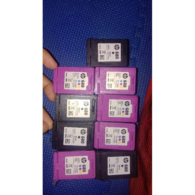 Cartridge HP 680 Bekas
