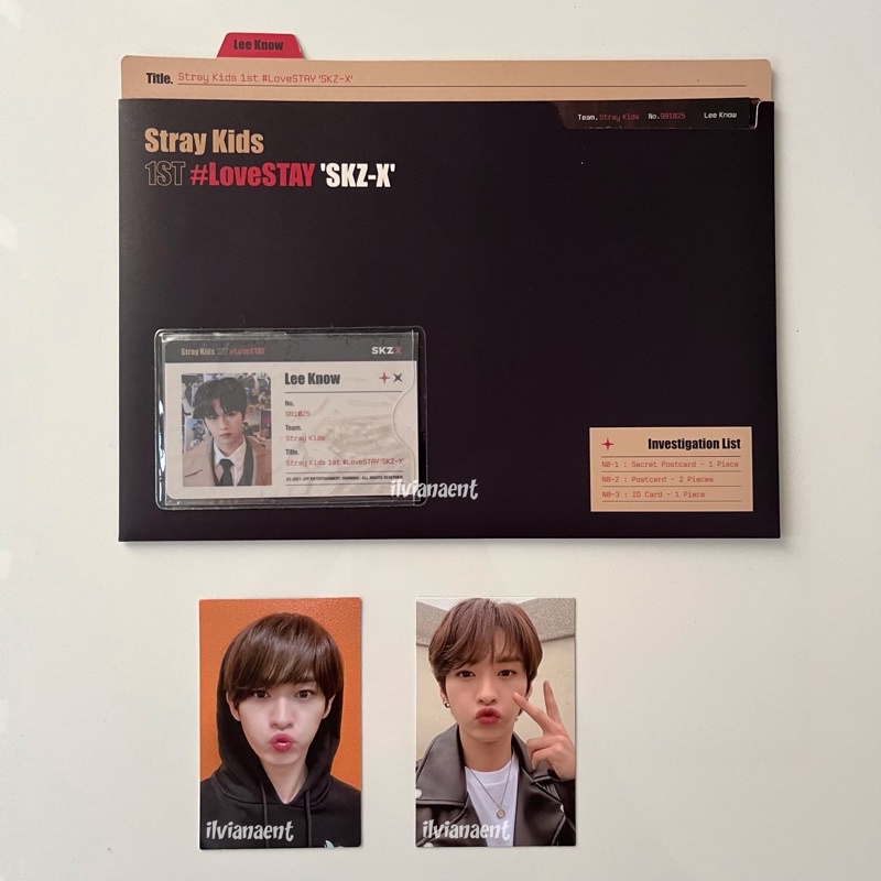 [BOOKED] stray kids lee know ds go live skz x