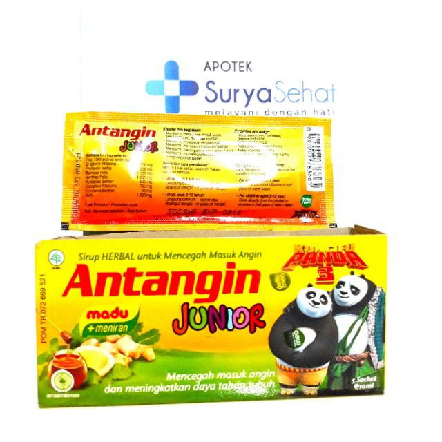 Antangin Junior Sachet Deltomed (untuk Anak 1-6 tahun)