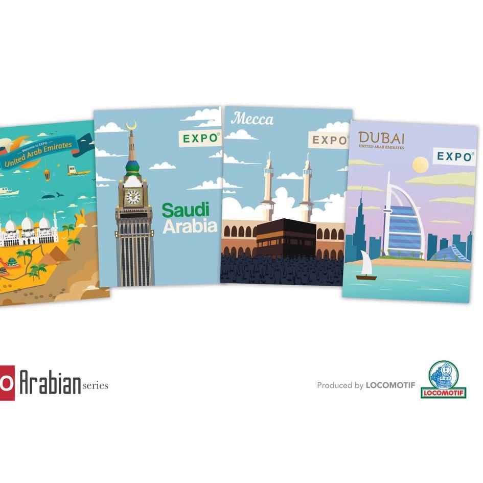 

First Now Buku Tulis EXPO 42 lembar Locomotif - Murah SD SMP SMA ISI 10PCS