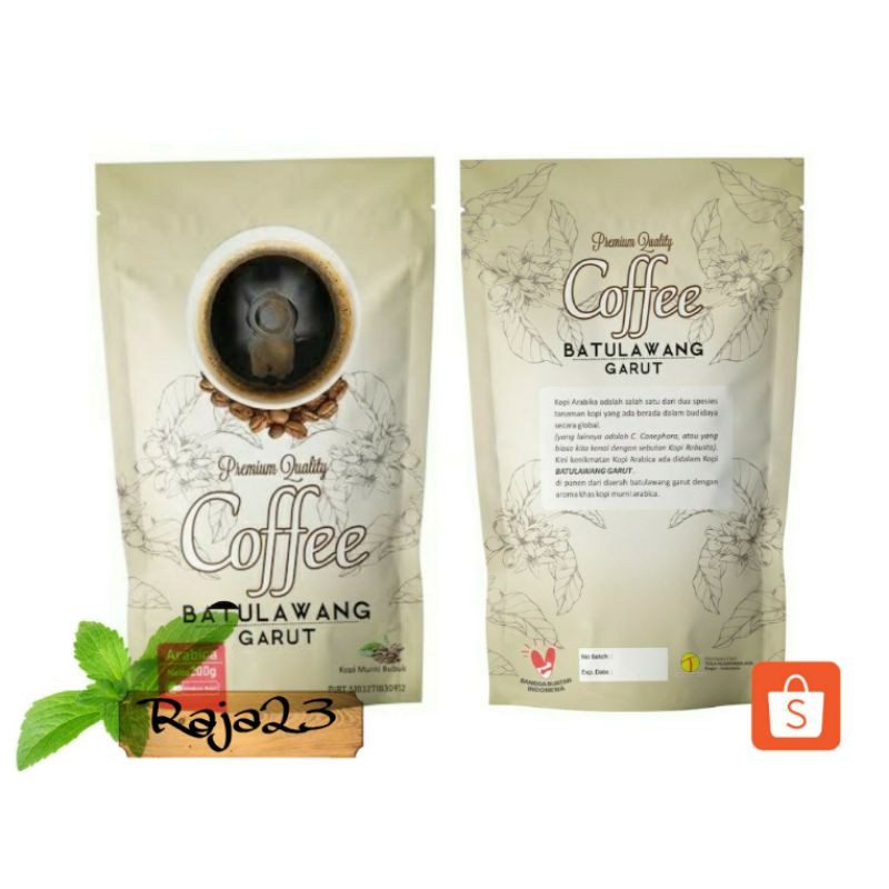 

Coffee Batulawak Garut Original 200gr