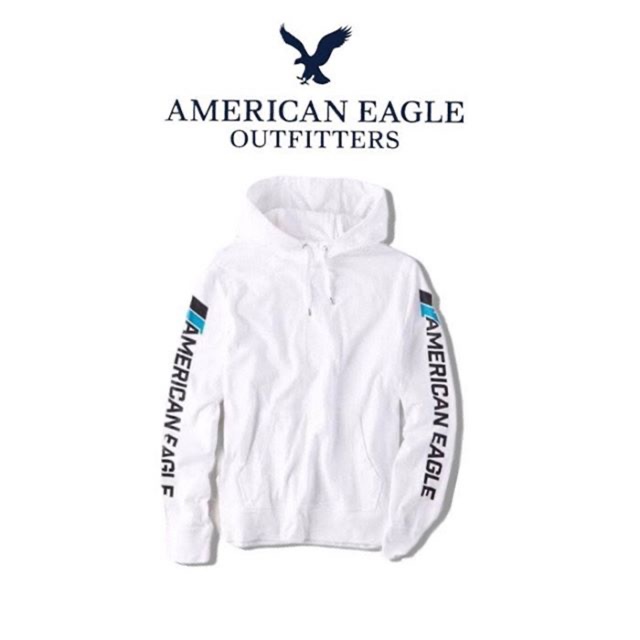 american eagle white sweatshirt